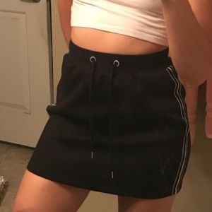 draw string racer skirt